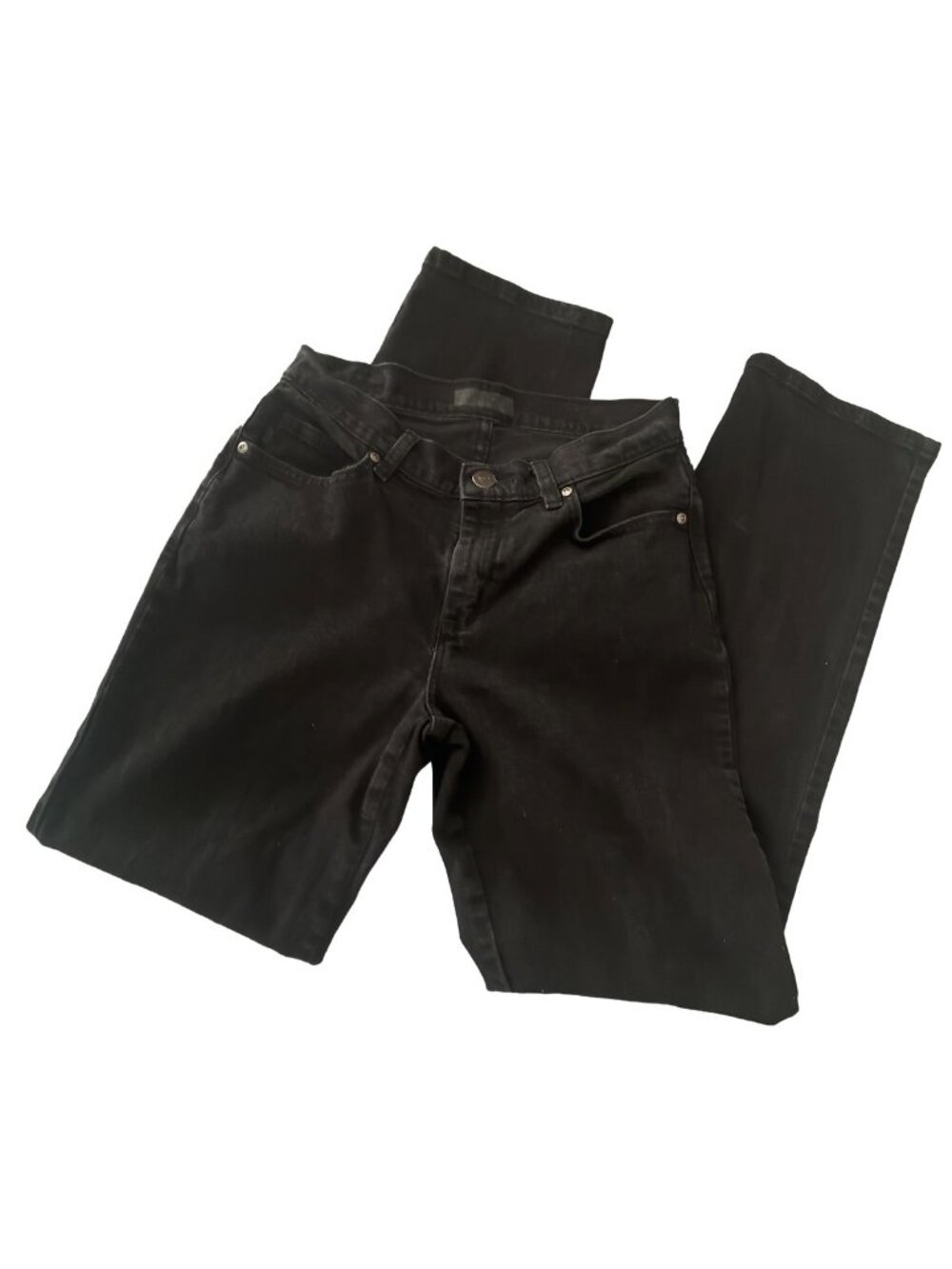 Lee Black Jeans size 4 , 13" across laid flat